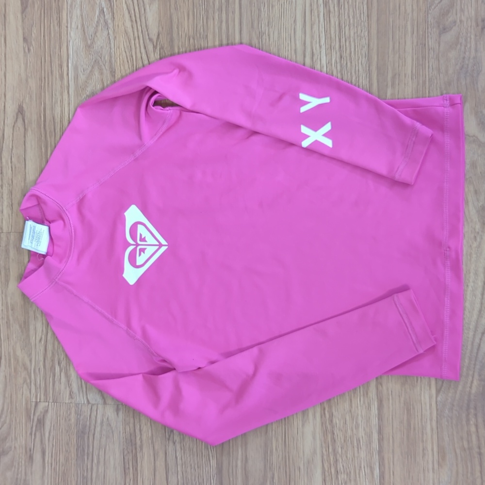Roxy Swim Rash Guard Rashguard Coverup Size 12